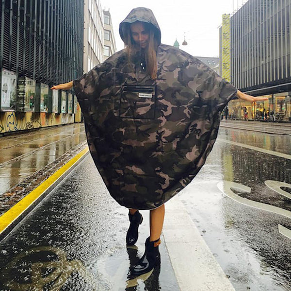 Camo raincoat online