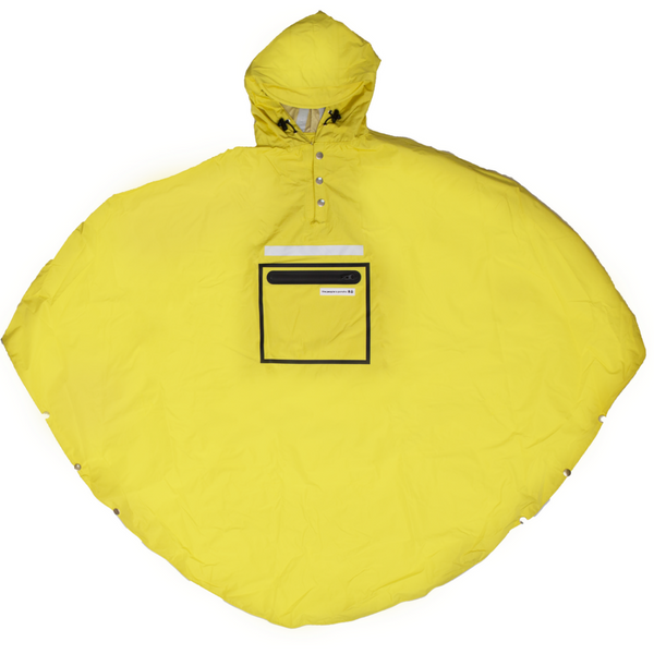 The Peoples Rain Wear  Products Fisherman's Yellow Poncho - The