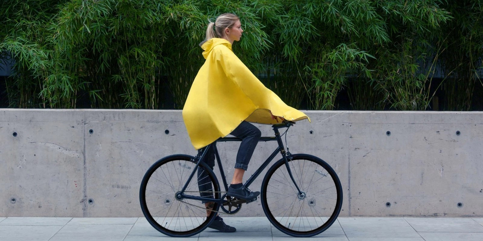 more than just a superhero cape" - Total Cycling The People's Rain Wear